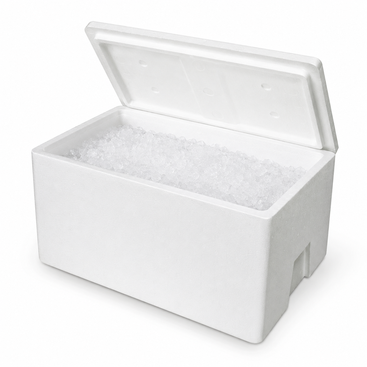 Hoe lang blijft ijs goed in een koelbox?